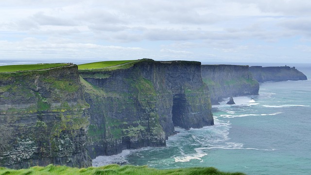 stormy landscape Ireland